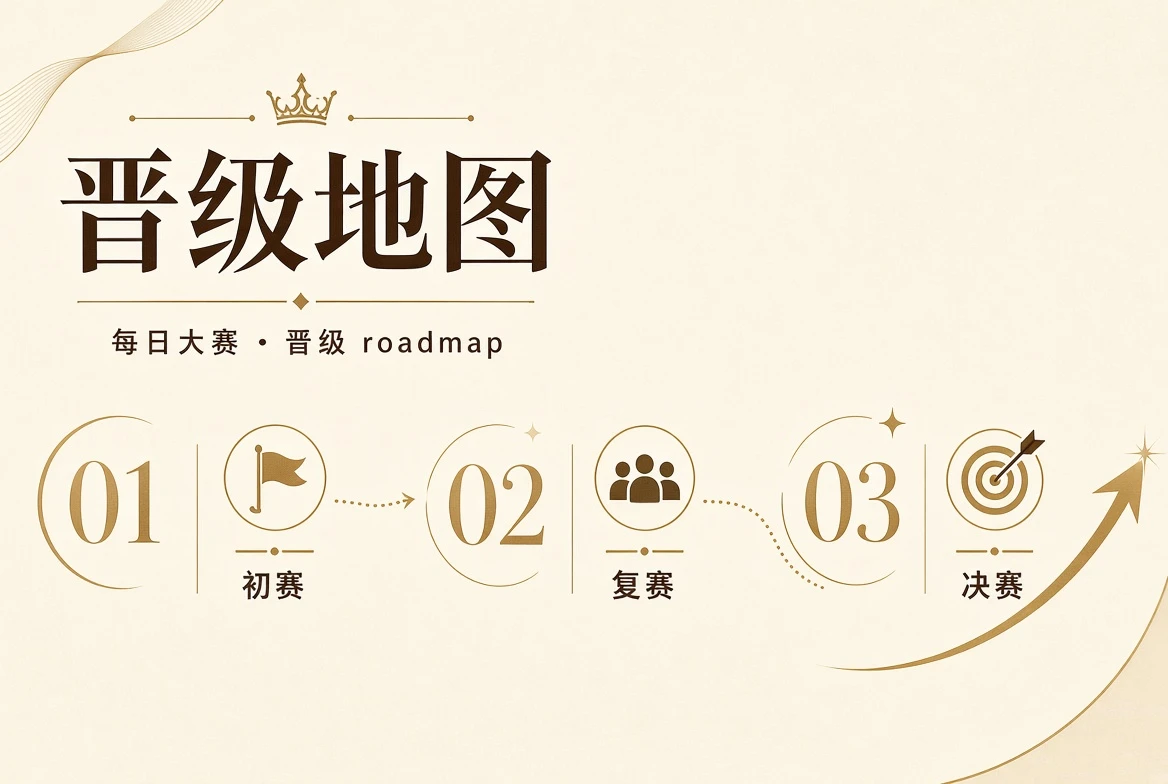 晋级阶段与赛事流程主题视觉